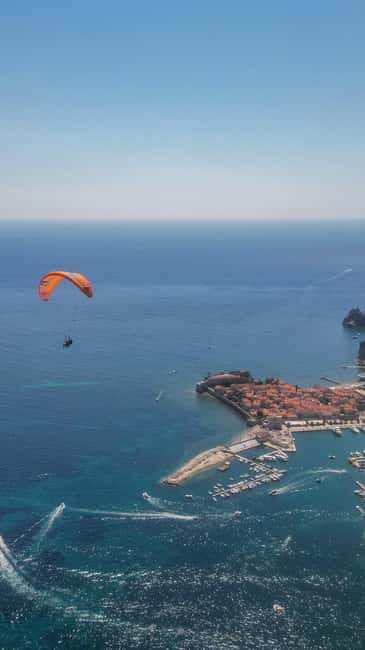 Paragliding in Budva with Certified Pilot (All-Inclusive) - What $116 includes