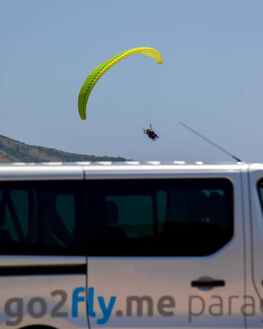 Paragliding in Budva with Certified Pilot (All-Inclusive) - Weight limits and the best time slot