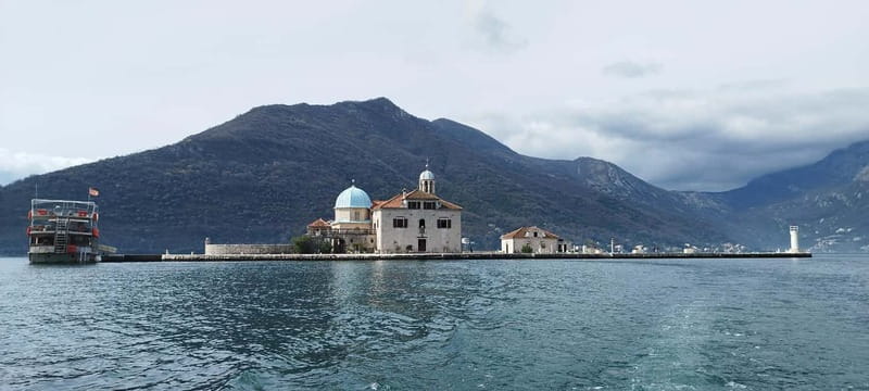 Perast: Cruise & Explore Our Lady of The Rocks island/church - A short crossing from Perast with a big view