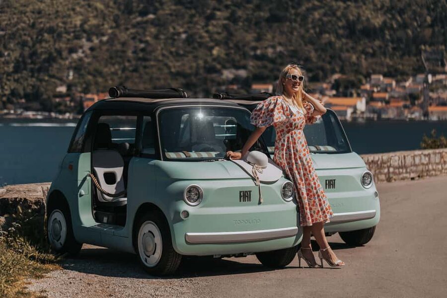 Perast: Guided Tour in a Fiat Topolino E-Car - My verdict on the Kotor to Perast drive