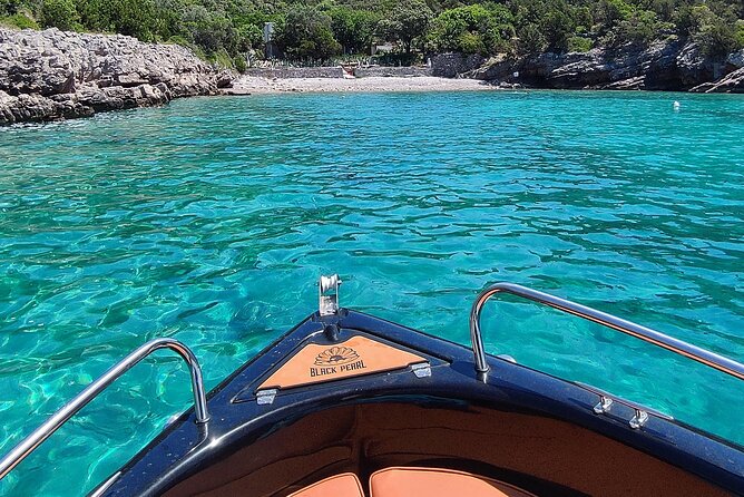 Perast-Our Lady Of The Rocks &Blue Cave-Private Tour Black Pearl - Mamula Fortress From the Water