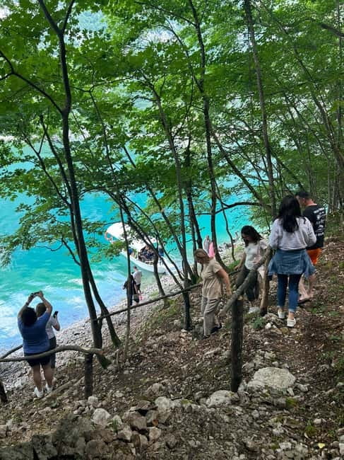 Piva Lake: Oteša Cave Cruise with Optional BBQ - The swimming break in Piva’s clear water