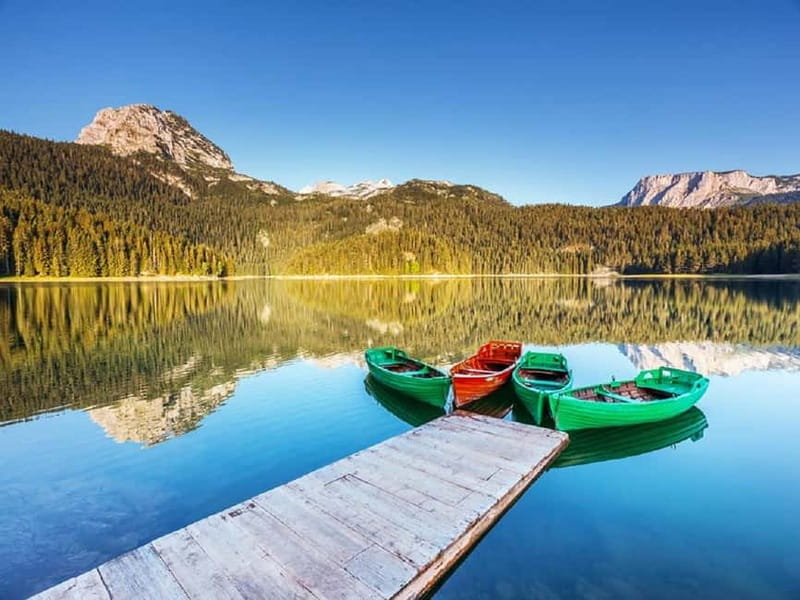 Podgorica: Durmitor National Park- Tara river, bridge & lake - Two hours at the Eyes of Montenegro
