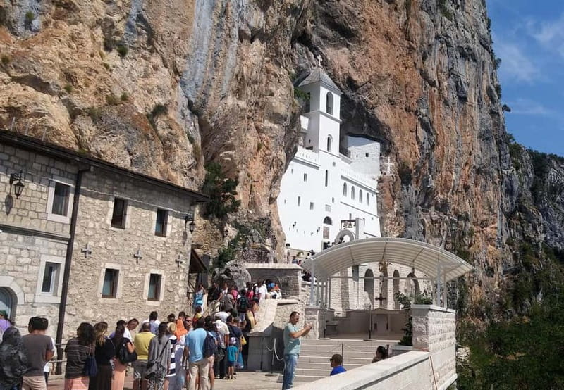 Podgorica: Spiritual Wonders & Scenic Beauty Monastery Tour - A scenic pause at Sokoline Restaurant