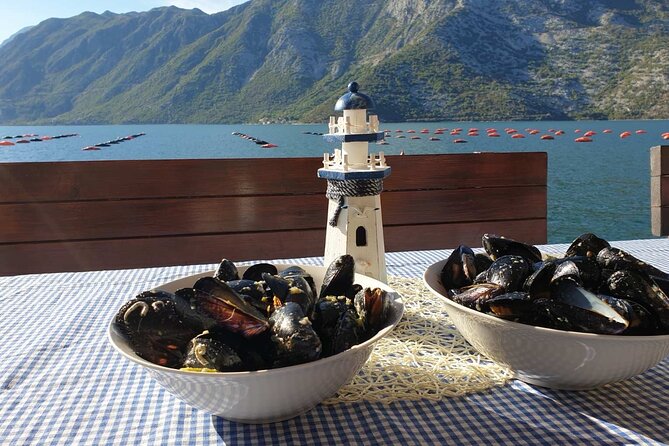 Private Gastro Cruise: Blue Cave & Organic Seaside Lunch - Our Lady of the Rocks and a €3 church visit