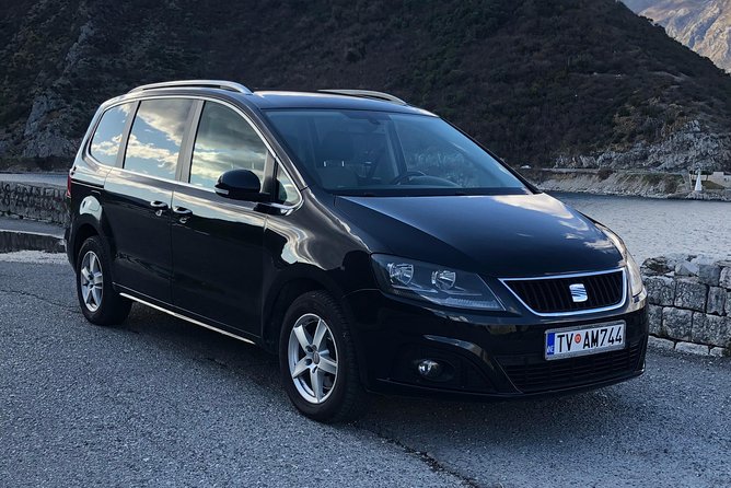 Private Transfer from Budva or Becici to Dubrovnik airport - A private sedan or minivan for your group