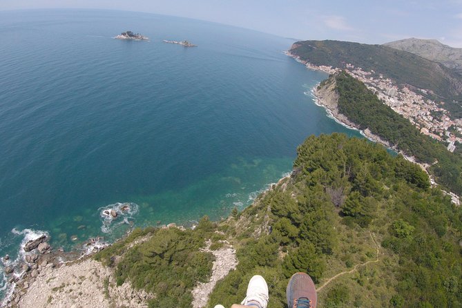 Relaxing flight in Petrovac - Leaving Petrovac for the flying site