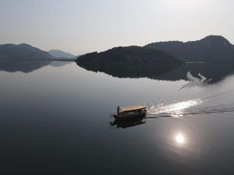 Skadar lake cruise - Virpazar - Kom monastery - Virpazar - Leaving Virpazar through the Crmnica River