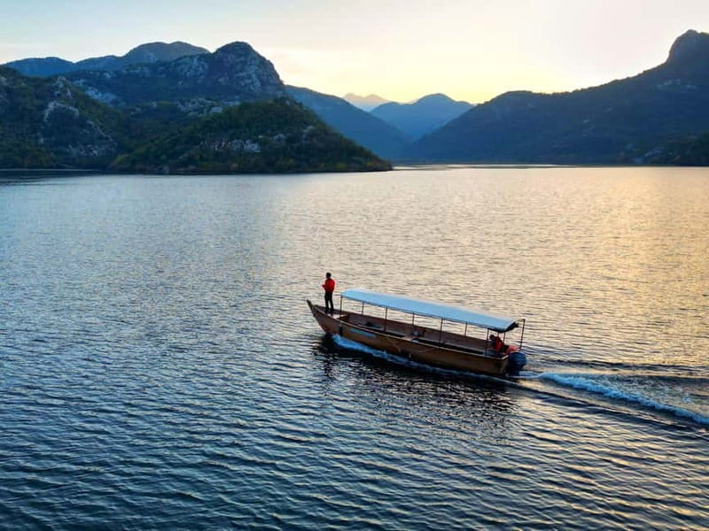 Skadar Lake: Guided Sunset Boat Tour with Wooden Boat & Wine - The wooden boat sets the right pace