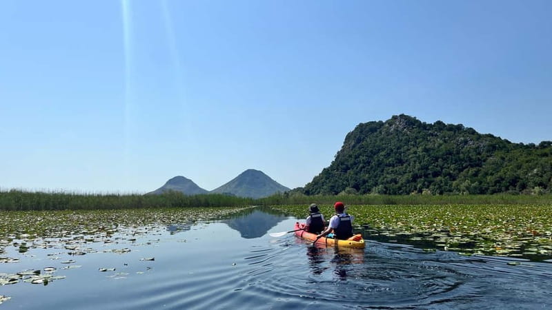 Skadar Lake: Kayak & Paddle board Rental - Reeds, islands, forts, and old religious sites