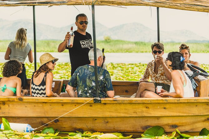 Skadar Lake National Park: Guided Boat Tour to Kom Monastery - Through the narrow channels below Vranjina