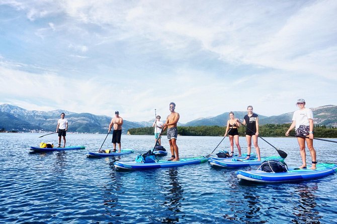 Stand-Up-Paddle Board at Bay of Kotor from Tivat or Kotor - Families, cruise passengers, and first-timers