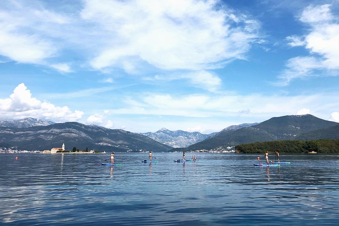 Stand-Up-Paddle Board at Bay of Kotor from Tivat or Kotor - Paddling around Sveti Marko Island