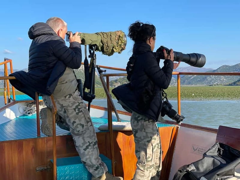 SUNSET/SUNRISE PRIVATE BOAT TOUR ON SKADAR LAKE (2H) - A swim in the open lake