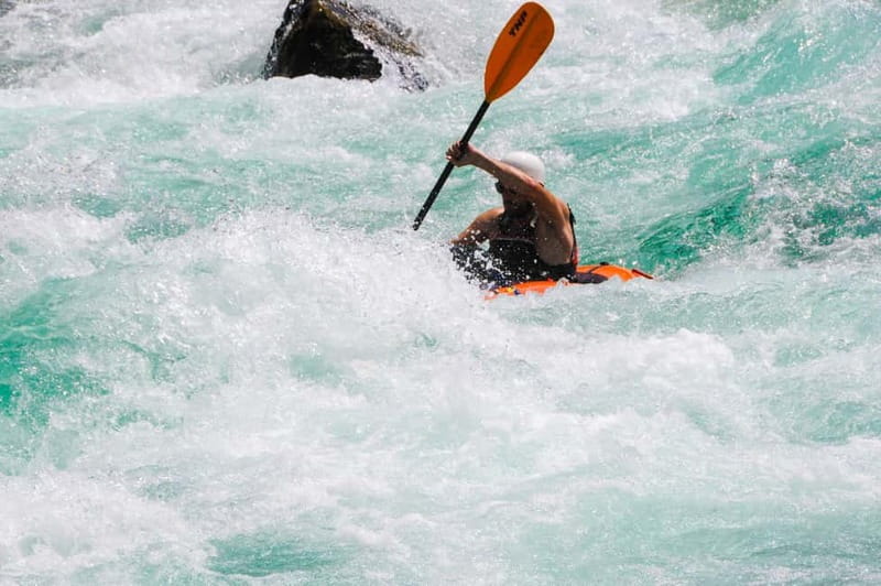Tara Canyon: One Day Tara Kayaking Trip - Getting ready for whitewater at Brštanovica