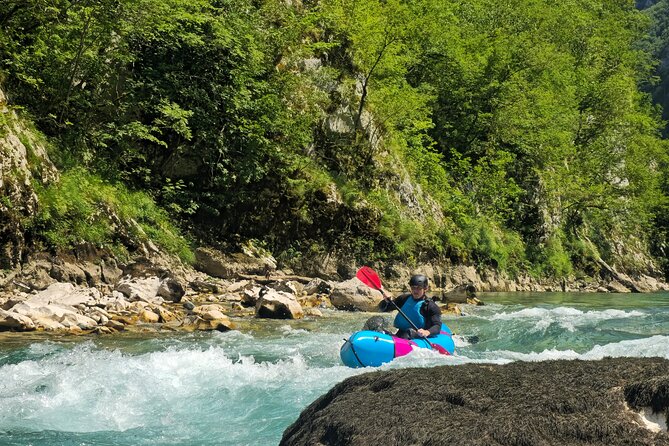 Tara River Packrafting Adventure - Packraft control, not a ride in a big boat