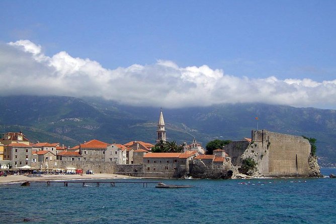 Ticket Tour: Kotor Bay Cable Car, Budva, Sveti Stefan - Jaz Beach: a quick coastal pause
