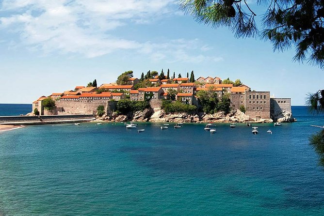Ticket Tour: Kotor Bay Cable Car, Budva, Sveti Stefan - Mogren Fortress: ten minutes with a wide sea view