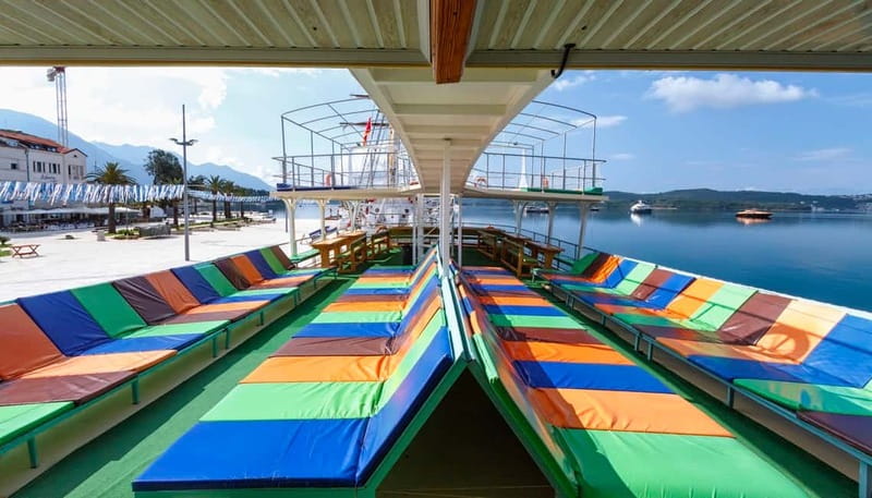Tivat/Kotor: Boka Bay Full-Day Guided Cruise with Swim Stop - Our Lady of the Rocks and Perast