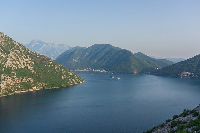 Topolino Guided City Tour by E Car Kotor Tivat - The Verige panorama and Our Lady of the Angels