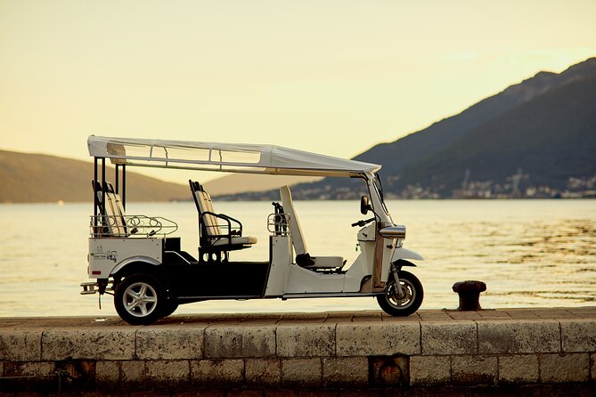 Tuk Tuk Montenegro: Magnificent Boka Bay - Starting across from Kotor’s Old Town